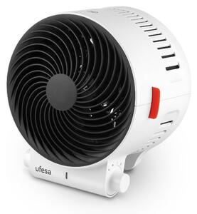 Stufa elettrica con ventola, 2000 W, 3 livelli di potenza, termostato, protezione contro il surriscaldamento, realizzata in ABS