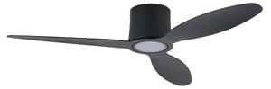 ZEVENTI - Ventilatore da soffitto LED VENTORA LED/24W/230V Wi-Fi Tuya nero + telecomando