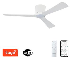 ZEVENTI - Ventilatore da soffitto LED AUREX LED/24W/230V Wi-Fi Tuya bianco + telecomando