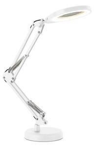 Lampada da tavolo LED dimmerabile con lente d'ingrandimento 2 in 1 AURIQ LOUPE LED/10W/5V 3000/4000/6500K bianca