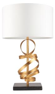 Endon 82071 - Lampada da tavolo 1xE27/10W/230V bianco/ottone/nero