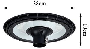 Lampione stradale da esterno Brilagi-LED con palo da 3 m URBANSPARK LED/60W/230V nero IP65