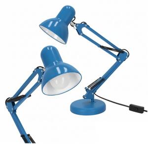 Lampada da tavolo AURIQ 1xE27/60W/230V blu