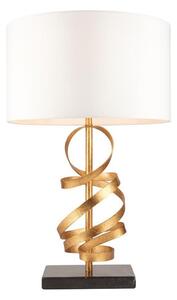 Endon 82071 - Lampada da tavolo 1xE27/10W/230V bianco/ottone/nero
