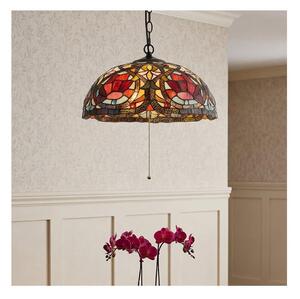Quoizel QZ-LARISSA-P - Lampadario a catena Tiffany LARISSA 3xE27/60W/230V