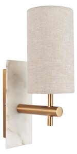 Endon 114201 - Applique da parete 1xE14/7W/230V beige/oro