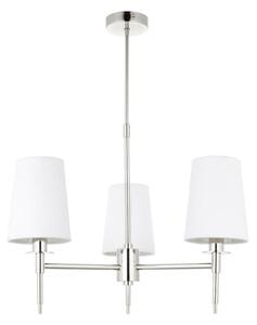 Endon 99455 - Lampadario a stelo 3xE14/6W/230V cromo lucido/bianco