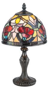 Quoizel QZ-LARISSA-TL-S - Lampada da tavolo Tiffany LARISSA 1xE14/40W/230V