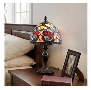 Quoizel QZ-LARISSA-TL-S - Lampada da tavolo Tiffany LARISSA 1xE14/40W/230V