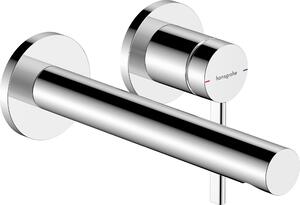 Hansgrohe Zesis S Mitigeur monocommandé pour lavabo encastré, montage mural, bec 194mm, 74750000, 74750000