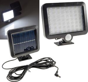 Lampada solare a LED per esterni, IP44, con rilevatore di movimento PIR