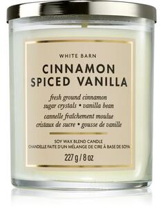 Bath & Body Works Cinnamon Spiced Vanilla candela profumata 226 g