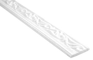 30 metri | Modanatura piatta | Modanatura in polistirolo | Modanatura per soffitto | Hexim | 45x8 mm | M-10