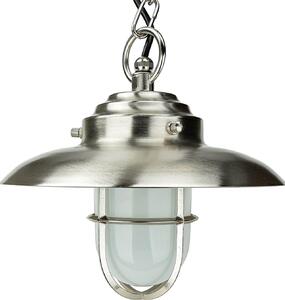 Lampada da esterno a sospensione in ottone massiccio IP54 E27 Ø 23 cm lampada a sospensione marittima in ottone per esterni