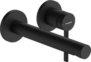Hansgrohe Zesis S Mitigeur monocommandé pour lavabo encastré, montage mural, bec 194mm, 74750670, 74750670
