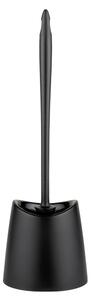 Scopino WC nero opaco in plastica Portes – Allstar