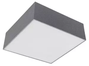 Plafoniera led promoingross box q15 cct 17x17 metallo metacrilato - Promoingross