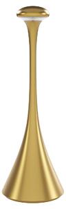 SIGOR Lampada da tavolo ricaricabile a LED "Nudrop" 2,2W 820 (bianco caldo) + 827 (tono caldo-extra) Gold Metallic dimmerabile