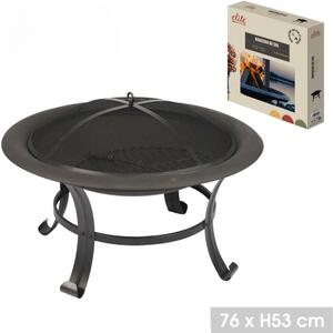 DOCHTMANN Braciere con coperchio e attizzatoio 76x53 cm