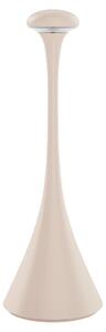 SIGOR Lampada da tavolo ricaricabile a LED "Nudrop" 2,2W 820 (bianco caldo) + 827 (tono caldo-extra) beige dune opaco dimmerabile