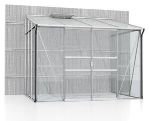 Serra addossata Vitavia "Osiris 5200" alluminio anodizzato 5,2 m² Vetro di sicurezza temperato da 3 mm, HKP da 6 mm