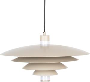 Zuiver Cole Lampada a sospensione Ferro Beige Ø55x160 cm