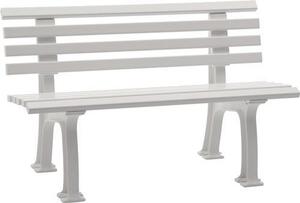 Panchina Sylt L1500xL540xH740mm 3 posti vacca.bianco BLOME