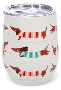 Tazza da viaggio 350 ml Sausage Dog - Rex London