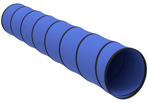PawHut Tunnel Agility per Cani 300 x 50 cm Tunnel per cani con 4 ancoraggi a terra Borsa da trasporto Tunnel gioco per cani piccoli medi Blu | Aosom Italy