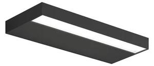 Rossini Betty BTT002N lampada da parete moderna in alluminio nero biemissione