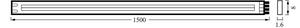 Osram - Striscia LED FLEX COB 1,5m LED/7,5W/230V