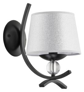 Applique SMITH 1xE14/10W/230V nero/argento
