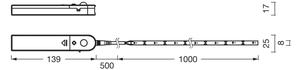 Osram - Striscia LED con sensore di movimento FLEX 1m LED/2W/4xAA
