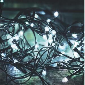 Catena luminosa natalizia LED per esterni, 1000 LED/230 V, 8 funzioni, 75 m, IP44, bianco freddo