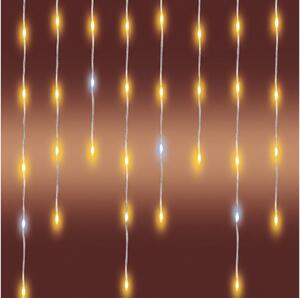 Catena luminosa natalizia LED per esterni 1200xLED/230V 25x0,56 m IP44 bianco caldo/bianco freddo