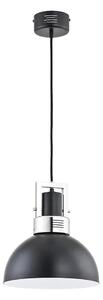 Lampadario a sospensione con filo MEGEN 1xE27/15W/230V nero