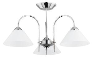 Plafoniera TAPER 3xE27/15W/230V cromo lucido