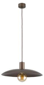 Lampadario a sospensione con filo ASTRA 1xE27/15W/230V diametro 41 cm marrone