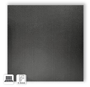 FILO PECE 50X50 - PIASTRELLA GRES SOTTILE 3 MM EFFETTO TESSUTO NERO