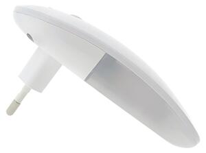 Lampada notturna LED con sensore LED/1W/230V bianco