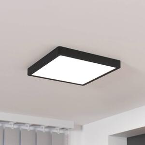 EGLO Pannello a LED a montaggio superficiale Fueva5 IP20 830 nero 28,5x28,5 cm