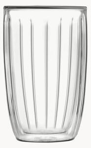 Set di 2 bicchieri per acqua Tulip