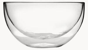 Set di 2 ciotole in vetro borosilicato a doppia parete Amo