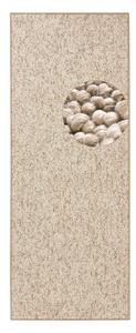 Passatoia beige-marrone 80 x 300 cm Wolly - BT Carpet