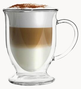 Set di 2 bicchieri latte macchiato Amo