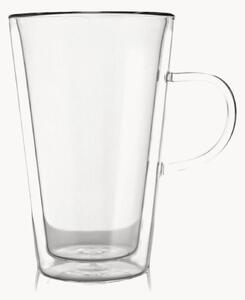 Set di 2 bicchieri latte macchiato in vetro borosilicato Amo I