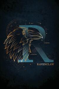 Stampa d'arte Harry Potter - Ravenclaw Initial