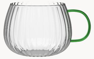 Set di 4 tazze da caffè in vetro borosilicato Tulip
