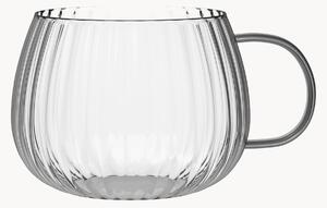 Set di 4 tazze da caffè in vetro borosilicato Tulip
