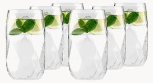 Set di 6 bicchieri da long drink Geo